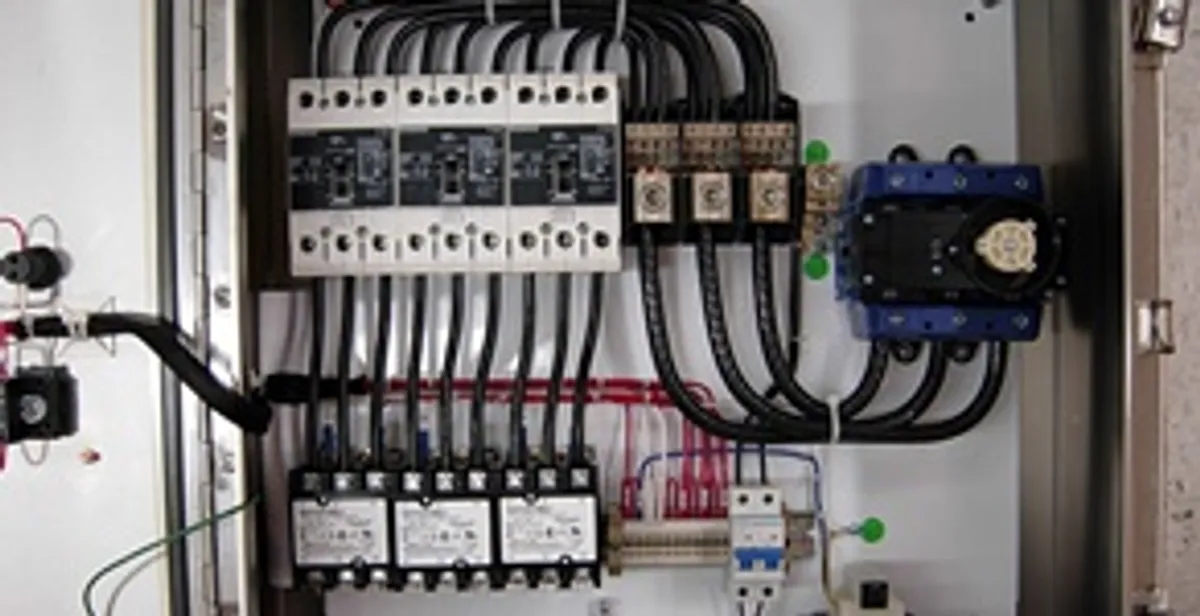 Electrical panel installation with organized circuit breakers and wiring in Baltimore, MD