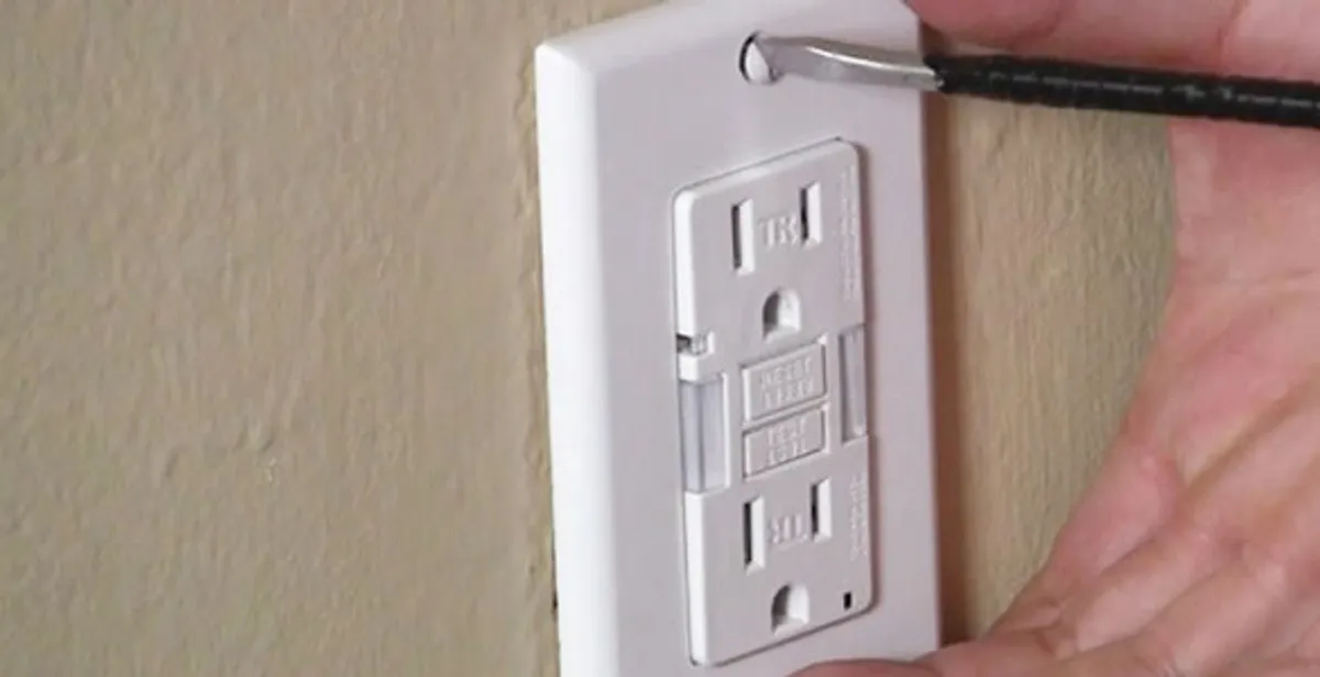 gfc outlets service securing and mounting ground fault circuit interrupter outlet by certified electricians in Baltimore, MD